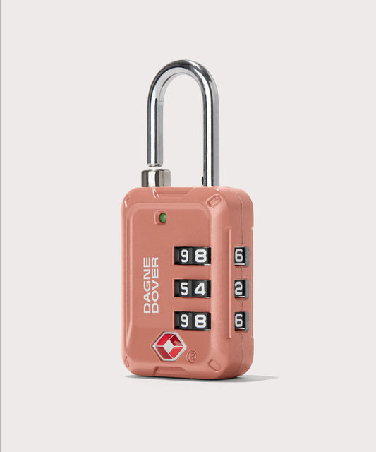 Lyon Luggage Lock in Warm Dust